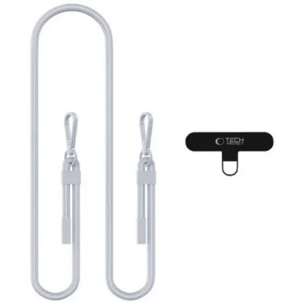 Tech-Protect phone strap Crossbody Rope C5SE, grey