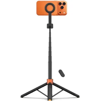 Tech-Protect Selfie Stick Tripod L10S, orange/black Tech-Protect Selfie Stick Tripod L10S, orange/black