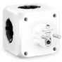Tech-Protect power adapter PCL3X4 2xUSB/2xUSB-C, white