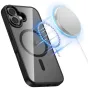 Tech-Protect case Apple iPhone 17 MagMat MagSafe, black/clear