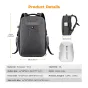 K&F Concept K&F Multi functional Haedshell Camera Backpack Dark Grey KF13.134V4