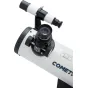 Celestron Cometron FirstScope 76mm stalo teleskopas su radikliu ir akiniu, kompaktiškas Dobsono dizaino teleskopas pradedantiesiems astronomams