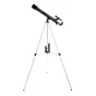 Celestron PowerSeeker 50 AZ refraktorius teleskopas su azimutine montūra ir reguliuojamu stoviu, 50 mm apertūra ir įkomplektuoti akyslenčiai