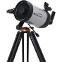 Celestron StarSense Explorer DX 6 colio Schmidt-Cassegrain teleskopas su išmaniojo telefono dokšteliu, altazimuto montūra ir raudona taškų radikliu ant stabilios trikojės