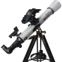 Celestron StarSense Explorer LT70AZ teleskopas su telefonu prijungimu, 70 mm refraktoriaus optika ir StarPointer ieškiklis, patogus dangaus objektų stebėjimui.