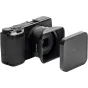 NiSi JetMag Pro magnetinis objektyvo skydas ir dangtelis Ricoh GR IV kamerai su 49 mm filtrų adaptatoriumi, kvadratinio metalinio dizaino ir patikimos magnetinės tvirtinimo sistemos.