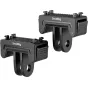 SmallRig 6303 greito atleidimo tvirtinimo adapteris Insta360 kameroms - dvigubos šakelės bazė su saugiu sukibimu greitam kamerų tvirtinimui