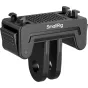 SmallRig 6303 greitas tvirtinimo adapteris Insta360 kameroms su tekstūru, dvigubu pagrindu ir tinkleliu, skirtu saugiam kameros tvirtinimui.