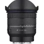 Samyang AF 14-24mm F2.8 L-mount superplotis zoom objektyvas su pritaisytu objektyvo skliautu, pabrėžiantis patikimą konstrukciją ir aštrų optinį našumą peizažų ir architektūros fotografijai.