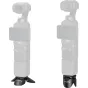 SmallRig 6083 mini greito atleidimo statyvas su DJI Osmo Pocket 3/4 priekiniu ir galiniu vaizdais, magnetinės kojos stabiliam stalo ir metalo paviršių filmavimui