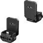SmallRig 6359 greitos išimties magnetinė atraminė plokštė DJI Osmo Pocket 4 su šaltu šuo ir USB-C prievadu, priekinis ir galinis vaizdas