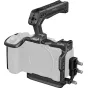 SmallRig HawkLock greitas išsitraukimo kameros korpusas Canon EOS R6 Mark II su ergonomine rankena, kabelio užtvara ir NATO bėgeliu papildomiems priedams