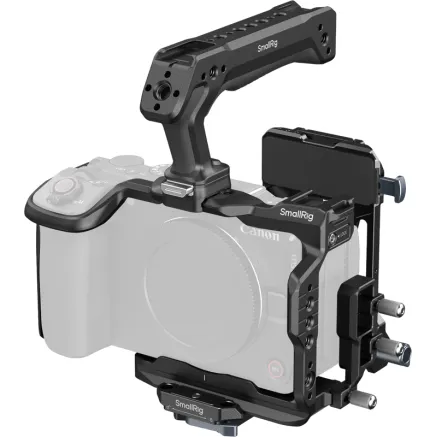 SmallRig 6381 HawkLock Quick Release Cage Kit with V-Mount Battery Plate for Canon EOS R6 V