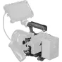 SmallRig HawkLock greito paleidimo kėdė su V-mount baterijos plokšte Canon EOS R6 V – ergonomiška rankena su greito paleidimo mechanizmu, kabelių užtvara ir saugus baterijos tvirtinimas profesionaliam vaizdo filmavimui