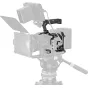 SmallRig HawkLock greito paleidimo kėdė su V-mount baterijos plokšte Canon EOS R6 Mark V kamerai - ergonomiškas rankinis laikiklis su greitu paleidimu, kabelio užtvara ir saugi Arca-Swiss montavimo sistema statyviams ir stabiliz