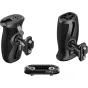 SmallRig 6405 sukinė šoninė rankena su HawkLock H21 greito paleidimo tvirtinimu – 360° sukinama rankena su tekstūruotu suėmimu ir NATO šliuzų adapteriu kamerų konstrukcijoms