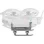 SmallRig 5930 sulankstoma tūpimo įranga DJI Neo 2 bepilotiniam orlaiviui – viršutinis vaizdas su pažymėtais tvirtinimo taškais lengvam montavimui be įrankių