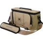 PolarPro RoadRunner 6L Desert spalvos nešiojamasis šoninis maišelis su nuimamu petine, skirtas be veidrodinėms kameroms ir priedams.