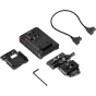 SmallRig 5899 inteligentus V-Mount baterijos adapteris su Arca-Swiss suderinamumu – pilnas komplektacijos rinkinys, įskaitant adapterio plokštę, D-Tap maitinimo kabelį, Arca-Swiss montavimo plokštę, šešiakampį raktą ir apsauginį