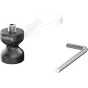 SmallRig 6527 juodoji kabelių tvirtinimo sagė su aukštos elastingumo silikono juosta ir 1/4-20 sriegiais, tinkama įvairioms filmavimo įrangoms