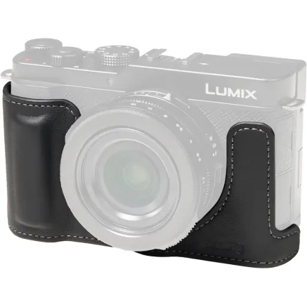 SmallRig 5698 Leather Half Case for Panasonic LUMIX L10 Black