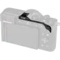 SmallRig 5702 nykštuko rankena prie Panasonic LUMIX L10 kamera, juoda, pritvirtinta prie karšto bėgio, gerinanti vienrankės fotografavimo stabilumą