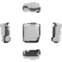 SmallRig 6114 kameros kėdė Sony A7 serijai su vertikalia rankena VG-C4EM – detalus vaizdas iš visų pusių, su Arca-Swiss plokšte, priedų montavimo įtvirtinimais ir integruotomis silikono pagalvėlėmis apsaugai