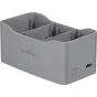 SmallRig 6501 65W akumuliatorių įkroviklis DJI Mini 5/4/3 Pro su USB-C prijungimu ir temperatūros kontrole, kompaktiškas dizainas