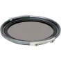 NiSi JetMag Pro 49 tikrojo spalvų CPL poliarizacinis filtras su magnetiniu tvirtinimu, sidabrine reguliavimo rankena ir ultraplonu rėmu 49 mm objektyvams