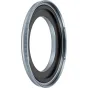 NiSi JetMag Pro 49 adapterinis žiedas 39mm objektyvams su metaliniu kraštu, smulkia tekstūra patogiam sukibimui ir lygiu magnetiniu paviršiumi saugiam filtrų tvirtinimui.