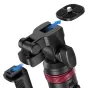 Ulanzi MT-78 trikojis su dviem šalto batų tvirtinimais ir nuimamu išmaniojo telefono adapteriu, skirtas universaliai mobiliąjai fotografijai ir vaizdo įrašymui