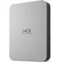 LaCie external hard drive 5TB Mobile Drive USB-C (2022), moon silver