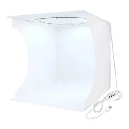 Puluz Folding Portable Ring Light Photo Lighting Studio 30cm PU5030