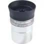 Celestron Omni Plossl 40 mm okuliaras su juodais optiniais kraštais, aliuminio korpusu ir guminiu akies puošmeniu, užtikrinantis aštrius ir didelio kontrasto astronominius stebėjimus.