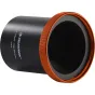 Celestron T-Adapter SLR/DSLR kameroms, juodas adapteris su oranžiniu tekstūru žiedu šmidt-kasėgrijanų teleskopams, primos fokusui skirtas priedas