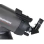 Celestron NexStar 5SLT teleskops su Schmidt-Cassegrain optiniu vamzdžiu, montuojamu rankiniu valdymo įrenginiu ir SkyAlign technologija dangaus stebėjimui.