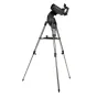 Celestron NexStar SLT 90 Mak teleskops su nerūdijančio plieno trikojų ir rankiniu valdymo įrenginiu tiksliam dangaus stebėjimui
