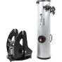 Celestron StarSense Explorer 12 Dobsonianas teleskopas su juodu Dobsonianų pamatnuku, 12 colių apertūra ir išmaniojo telefono dokas