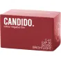 Candido 200 spalvinių neigiamų filmų paketas raudoname įpakavime su C-41 techniniais duomenimis ir ISO200 specifikacijomis ryškiai dienos šviesai