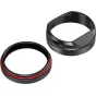 SmallRig 5848 objektyvo gaubtas FUJIFILM X100VI/X100V su adapteriu ir matinio paviršiaus, sukurtas bloku pašalinių šviesų ir sumažinti atspindžius.