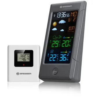 BRESSER ClimateTemp NBF Colour weather station with radio-controlled DCF clock BRESSER ClimateTemp NBF Colour weather station with radio-controlled DCF clock