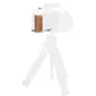 SmallRig L-formos tvirtinimo plokštė su mediniu rankenėle FUJIFILM X-E5 - ergonomiška rankena su rožinio medžio tekstūra