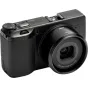 NISI objektyvo adapteris Ricoh GR IIIx su 49 mm filtro sriegimu, tekstūru turėjimu ir kompaktišku dizainu profesionaliai fotografijai.