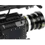 NiSi Cine Lens 65 Prime 16mm T2.9 PL-Mount Fujifilm kino kameroms su luminescinėmis ženklais ir preciziškais optiniais elementais