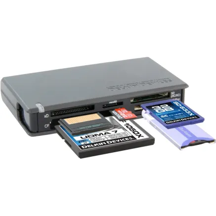 Delkin Cardreader SD, microSD, CF & MemStick (USB 3.0)