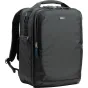 Juoda Think Tank Airport Commuter Backpack 31L su saugiais užtrauktukais, galine prieiga prie laptopo ir rankinio bagažo dydžiu keliaujantiems fotografams