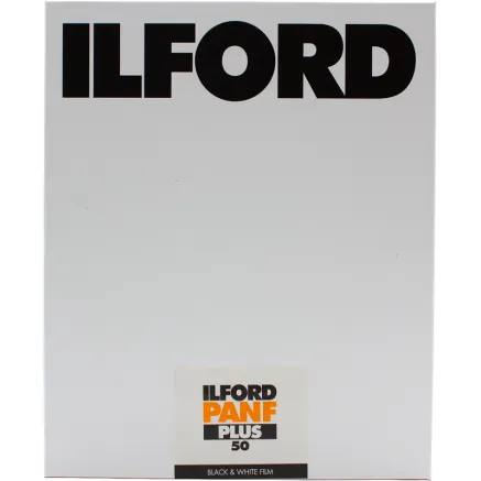 ILFORD PHOTO Ilford Film Pan F 50 8x10 25 sheets