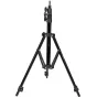 LEDGO Light Stand LG-L186 LED studijos šviestuvams, reguliuojamas aukštis iki 185 cm, lengvas aliuminio trikampis dizainas