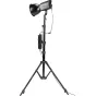 LEDGO Light Stand LG-L186 LED studijos šviesoms, reguliuojamas aukštis iki 185 cm, nešiojamas ir tvirtas trikojis dizainas