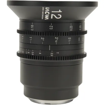 Laowa 12mm T2.9 Zero-D Cine Lens - (Dual Scale) L Mount